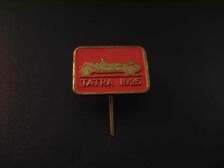 Tatra 17 ( 4 deurs) Tsjechische auto bouwjaar 1925 rood